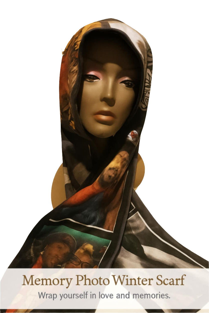 Photo scarf