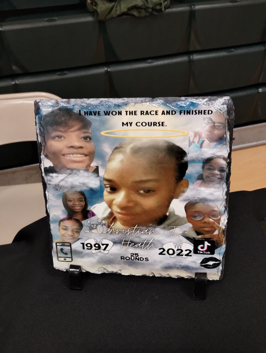 Memorial Photo Plaque