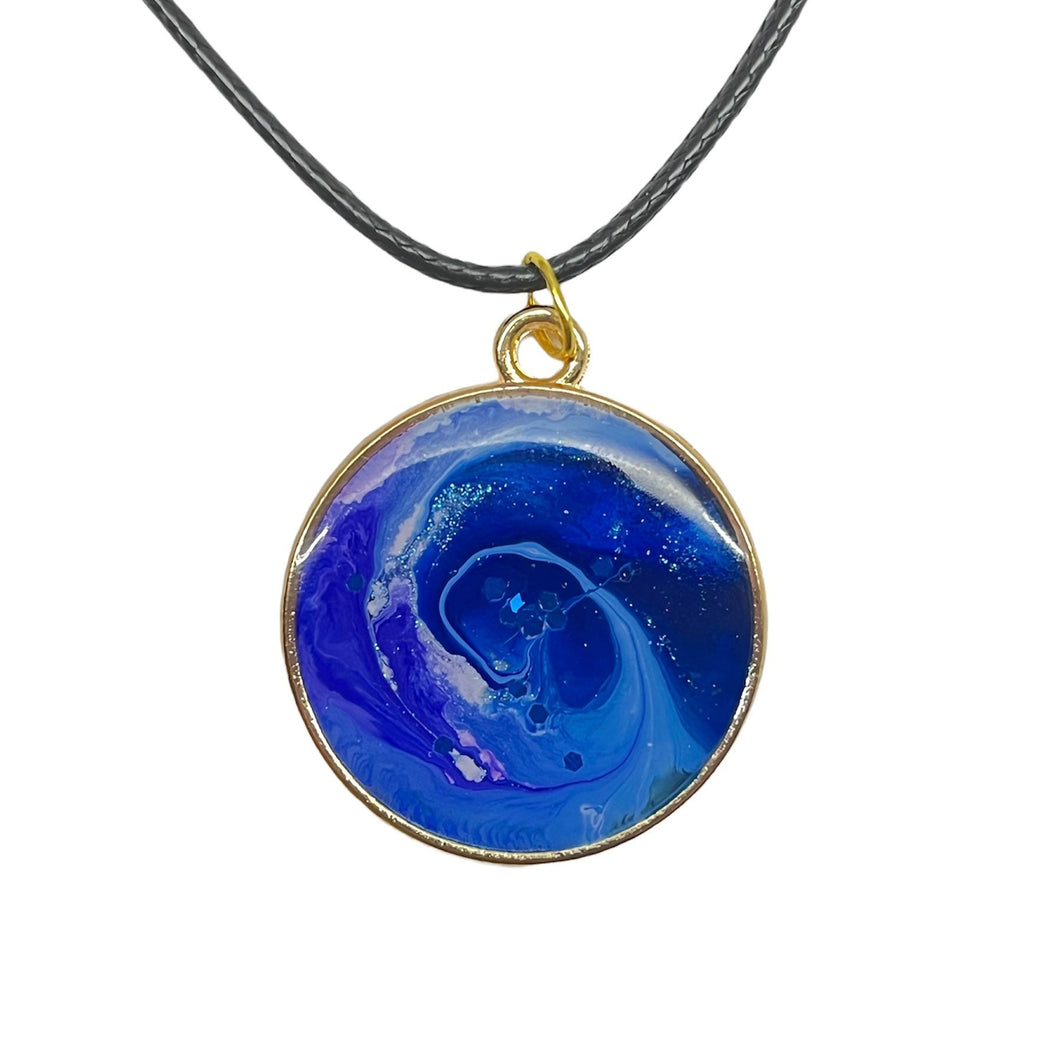 Resin Cremation Necklace