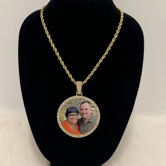 Memorial bling necklace