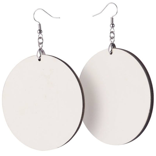 Logo photo earrings